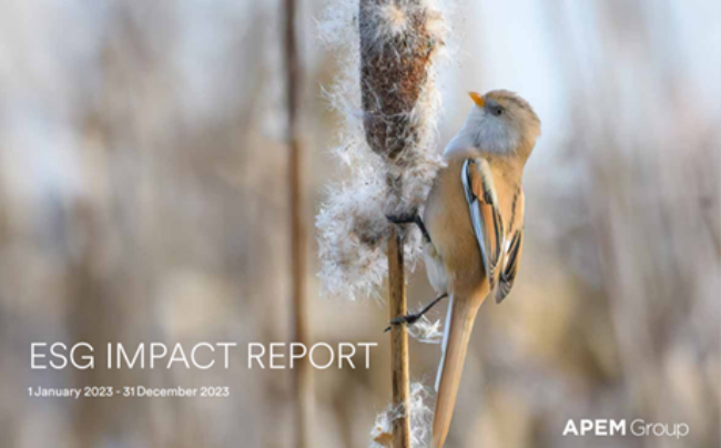 APEM Group ESG Impact Report 2023: turning good intentions into impact